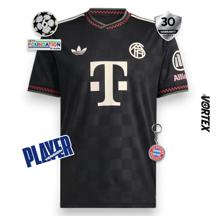 Bayern Munich Player Campeones League Camiseta 2025/26 - Versión Jugador