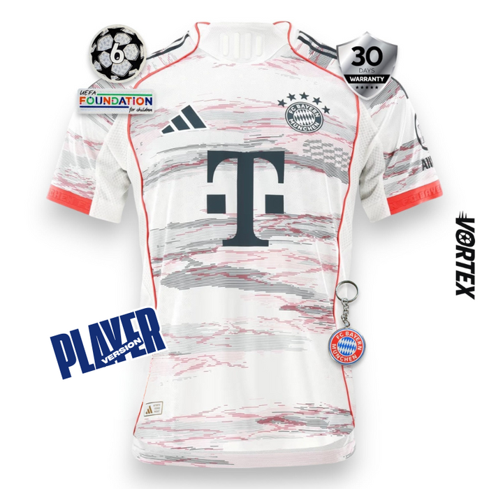 Bayern Munich Player Camiseta Visitante 2025/26 - Versión Jugador