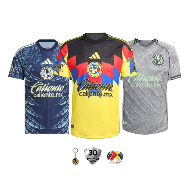 COMBO Club America 2025/26 (Local, Visitante e Tercera)