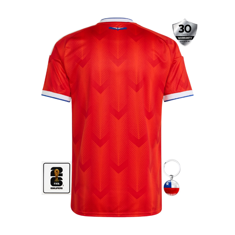 Chile Mundial Camiseta Local 2026 - Versión Jugador