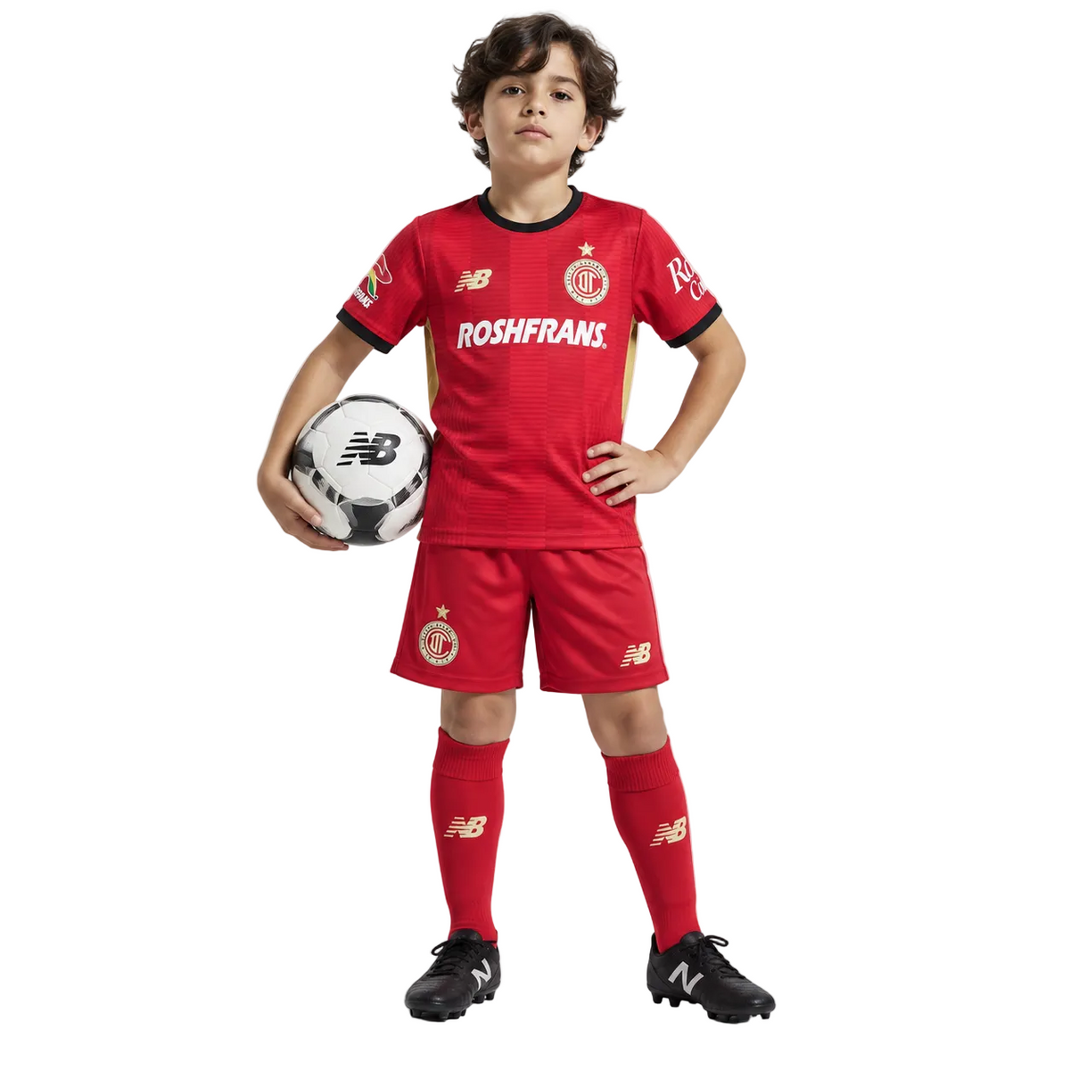 Toluca Camiseta Local 2025/26 - Niños