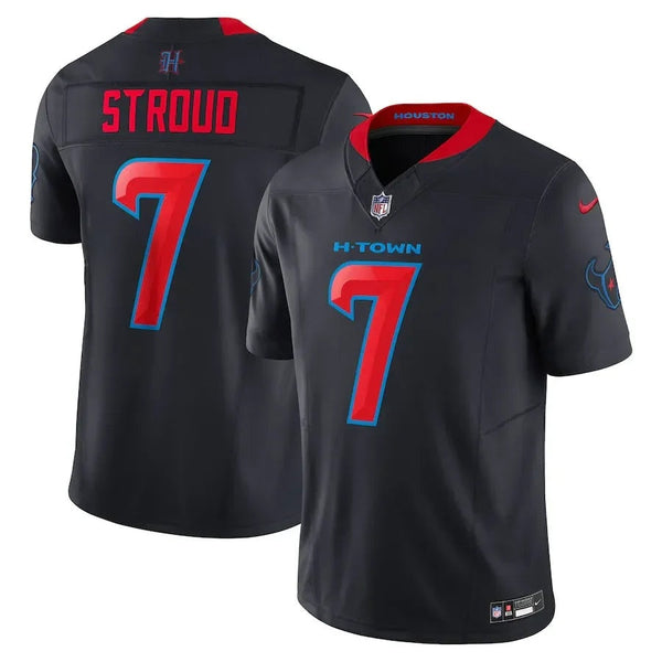 Houston Texans Camiseta C.J. Stroud #7 Alternate Vapor Limited Edition - Azul Marino